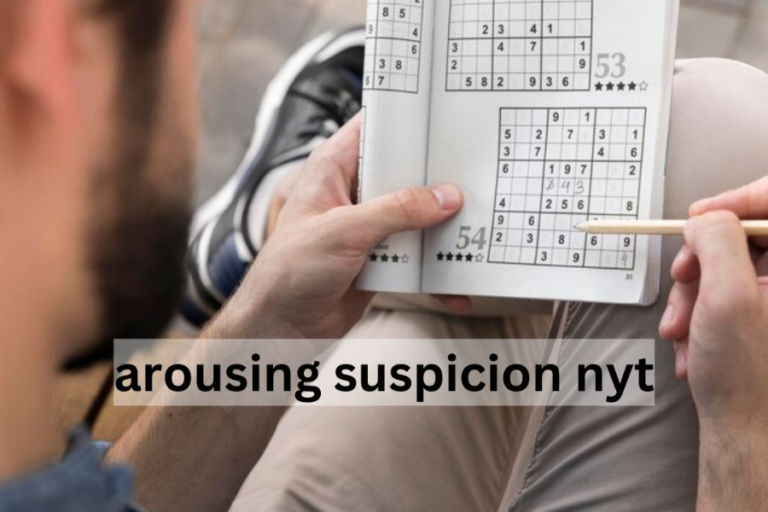 arousing suspicion nyt