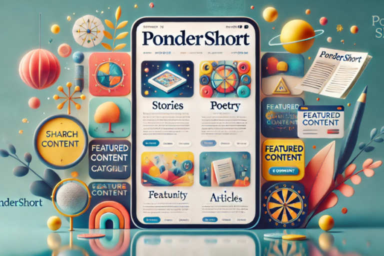 Unlock Curiosity And Creativity: Explore The Features Of PonderShort.com